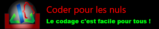 Image du logo du titre suivi par le Titre et slogan du site web à droite